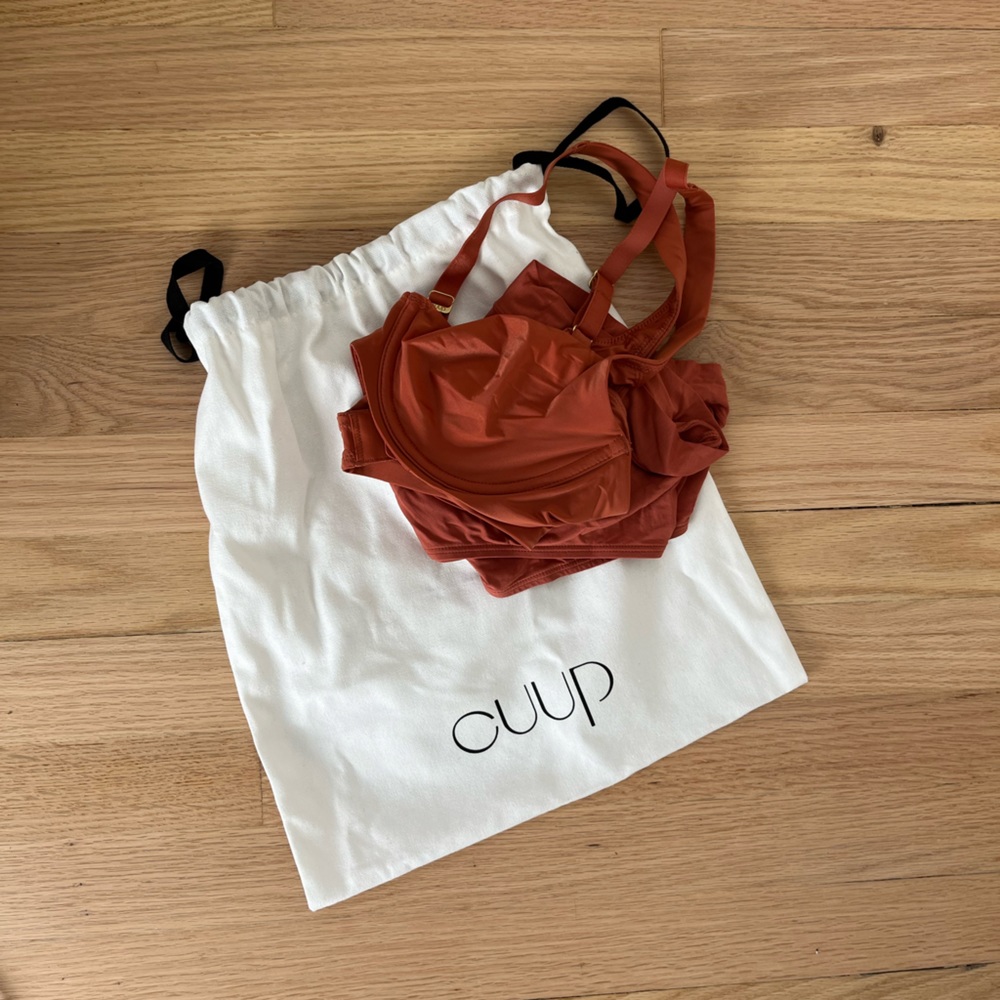 Cuup Bra and Underwear set 36A